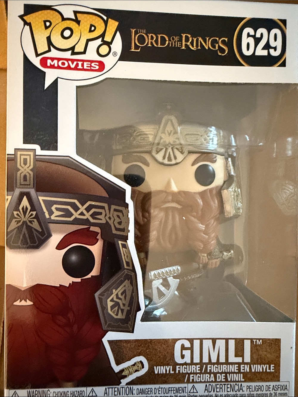 Funko Gimli Pop! Vinyl Figure - Brown & Silver